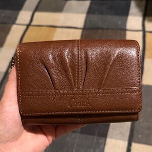 Coach Brown Leather Wallet